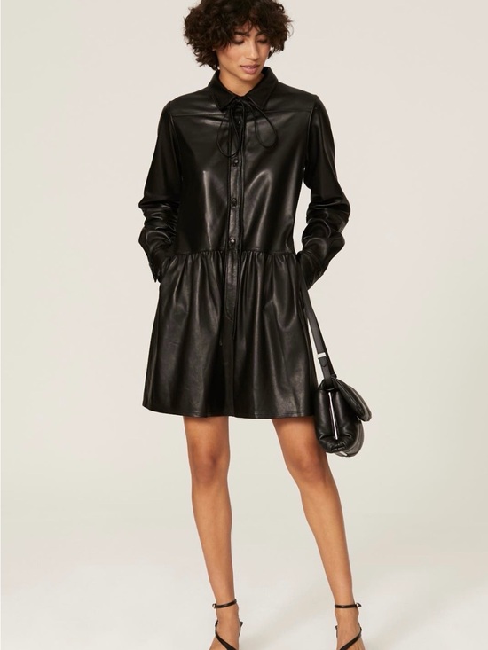 Rebecca Taylor NYC Pants - Rebecca Taylor NYC~Black Faux-Leather Romper~Size 2~$395~